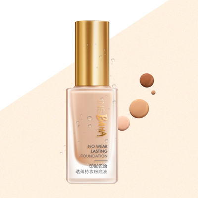 珀莱雅印彩巴哈透薄持妆粉底液-柔雾型/柔润型