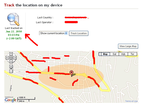 WaveSecure Location picture