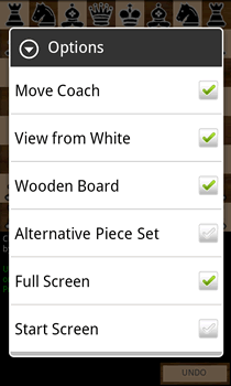 Chess for Android - more options picture