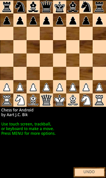 Chess for Android - picture of alternative piece set