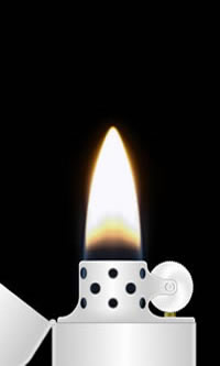 Lighter - flame picture