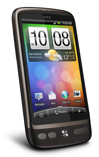 Picture showing HTC Desire free sample