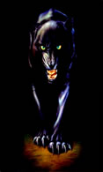 Comic black panther wallpaper for HTC Desire